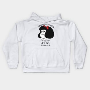 No pido que me amen Kids Hoodie